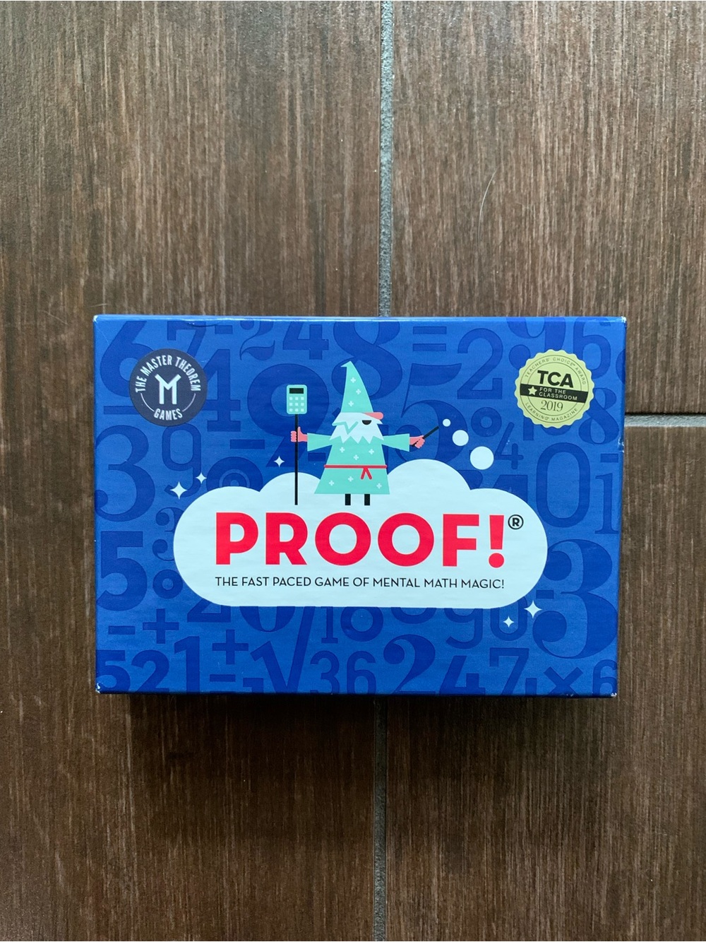 Proof! The Fast Paced Card Game of Mental Math Magic Teachers’ Choice Award